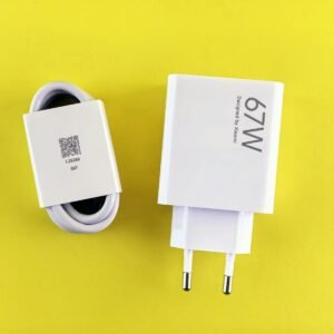 A couple of white wires sitting next to each other